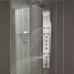 Hudson Reed Thermostatic Shower Panel Multifunction Massage Column With Integrated Rain Head Pencil Handspray & 6 Slim Body Spa Jets - Complete Tower Faucet Stainless Steel Modern Design - B009CUCWH8